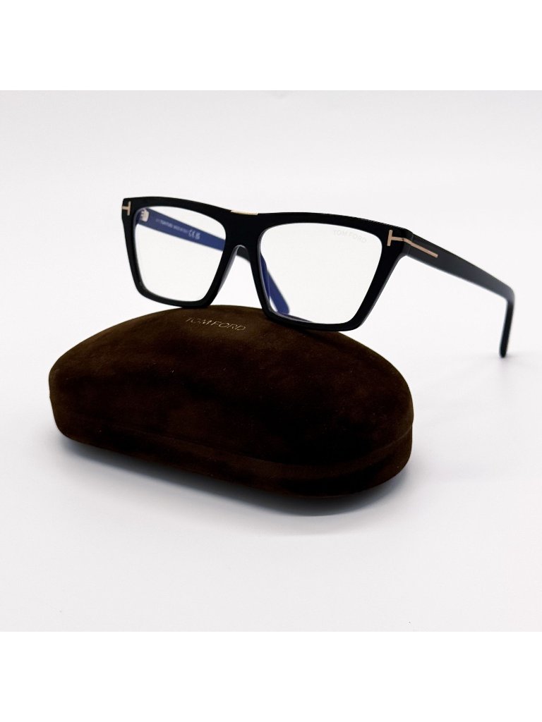 New Tom Ford Eyeglasses Tf5912 001 Cat Eye Black Women Ft5912 001 Eyewear